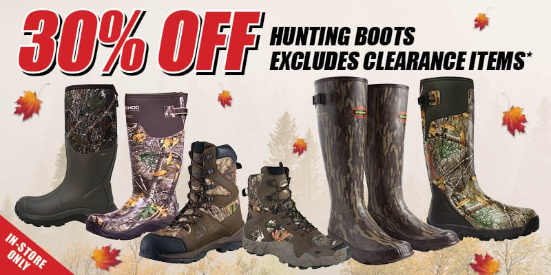 Special: November Boot Sale Deals